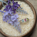 Faceted Mixed Tourmaline Ring~JSTMTR01