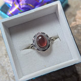 Hessonite Garnet Ring~JSSHGRNG