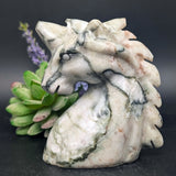 Serpentine in Marble Unicorn~CRSPMBUN