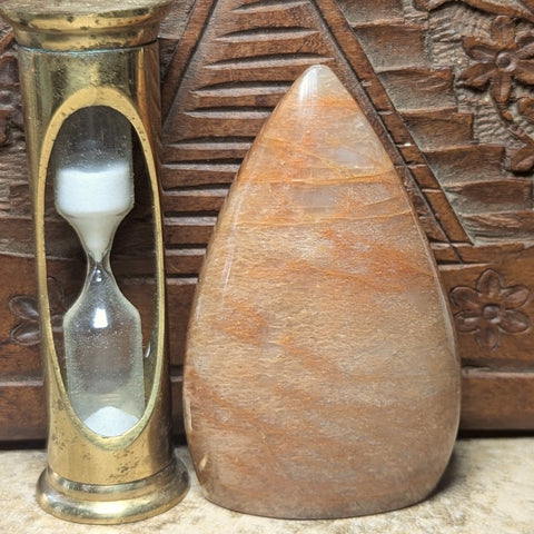 Peach Moonstone "Flame"~CRPMFLM2