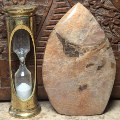 Peach Moonstone "Flame"~CRPMFLM4