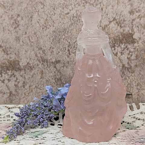 Rose Quartz Princess Carving~CRRQPRN2