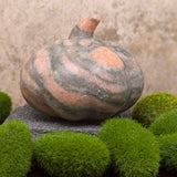 Marble Jack-O-Lantern Pumpkin~CRMJOLP1