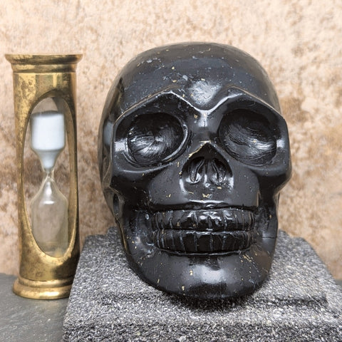 Shungite Skull~CRSHUNSK