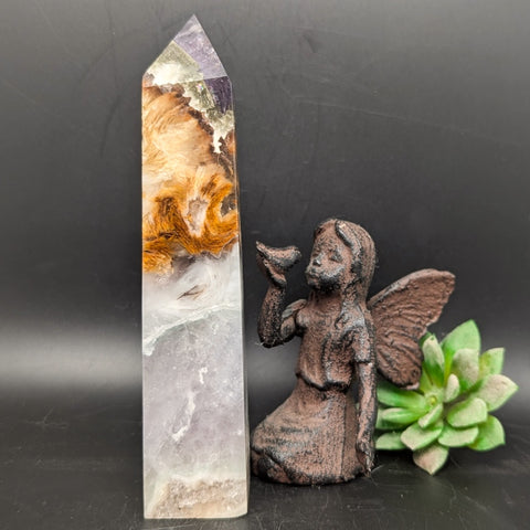 Fluorite, Scolecite & Pyrite Generator (RARE)~CRFSPG04