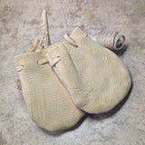 Leather Medicine Bag~Beige~RITLMBBG