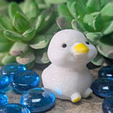 White Jade Duck Carving~ CRWJDUCK