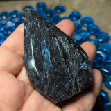 Garnet in Arfvedsonite "Flame"~CRGAFLM4