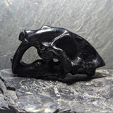 Saber Tooth Tiger Obsidian Carving~CROSSTTC
