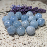 Aquamarine (blue Beryl) Mini Sphere~CRAQMS12