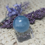 Aquamarine (blue Beryl) Mini Sphere~CRAQMS24