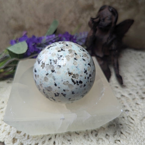 Archangel Gabriel Stone Sphere~CRAGSP01