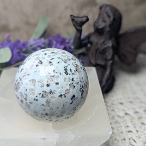 Archangel Gabriel Stone Sphere~CRAGSP03