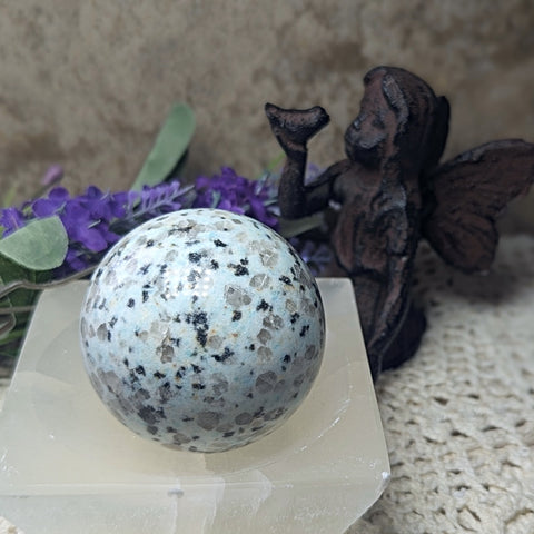 Archangel Gabriel Stone Sphere~CRAGSP04
