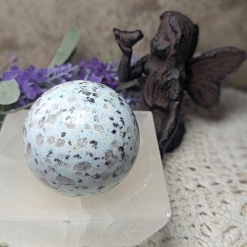 Archangel Gabriel Stone Sphere~CRAGSP05