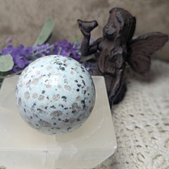 Archangel Gabriel Stone Sphere~CRAGSP05