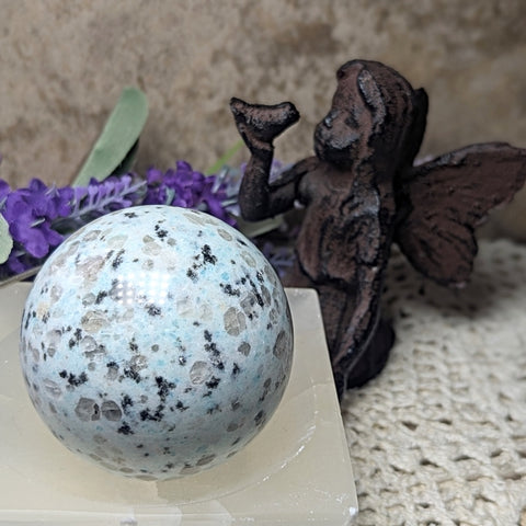 Archangel Gabriel Stone Sphere~CRAGSP07