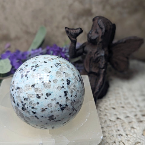 Archangel Gabriel Stone Sphere~CRAGSP09