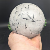 Tourmalinated Quartz Sphere Jumbo~CRTQTZJM