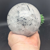 Tourmalinated Quartz Sphere Jumbo~CRTQTZJM
