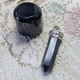Black Tourmaline Pendant~JSSBLKT1