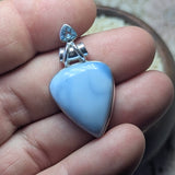 Owhyee Blue Opal Pendant~JSSOOP04