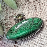 Malachite Pendant~JSSMAL16