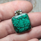 Malachite Pendant~JSSMAL17