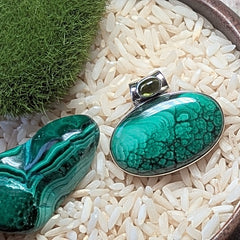 Malachite Pendant~JSSMAL18