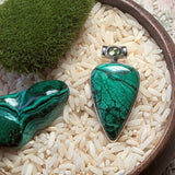 Malachite Pendant~JSSMAL19