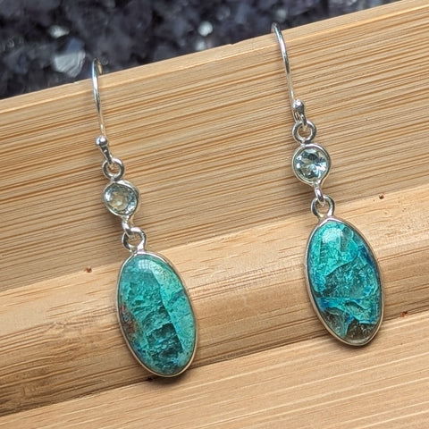 Quantum Quattro Silica Earrings~JSSQQSE3