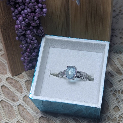 Aquamarine Ring~JSTAQR06
