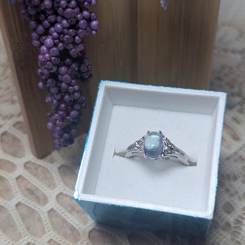 Aquamarine Ring~JSTAQR07