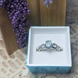 Aquamarine Ring~JSTAQR09