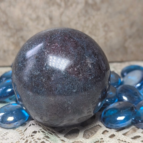 Ruby & Kyanite Sphere~CRRBKYS3