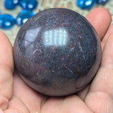 Ruby & Kyanite Sphere~CRRBKYS3