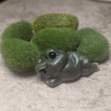 Jade Frog Carving~CRJADEF1