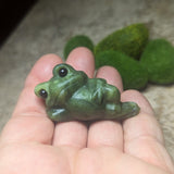 Jade Frog Carving~CRJADEF2