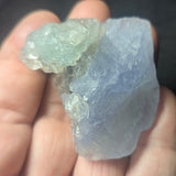 Blue Fluorite & Calcite Specimen~CRBFCS07