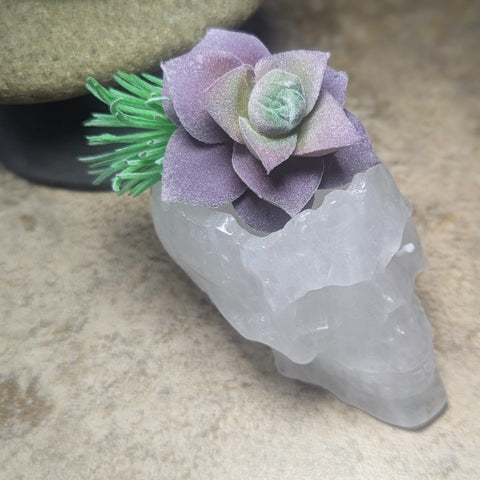 Quartz Skull Bowl ~CRQTZSK1