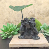 Jade Frog "Shady" Carving~CRJADEF1