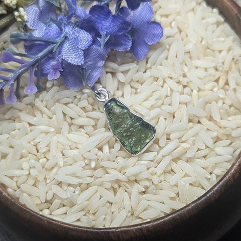 Moldavite Pendant~JSSMOLD3