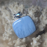 Owhyee Blue Opal Pendant~JSSOOP04