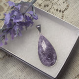 Lepidolite Pendant~JSSLEPP4