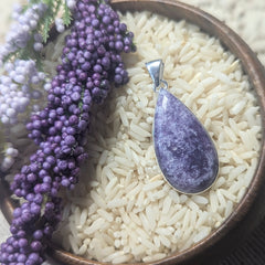 Lepidolite Pendant~JSSLEPP4