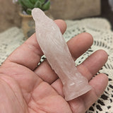 Rose Quartz Mother Mary Carving~CRRQMARY