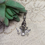 Shungite, Moldavite & Herkimer Diamond Pendant~JSSSMHD1