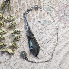 Labradorite Pendulum~PENDLAB1