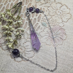 Amethyst Pendulum~PENDAME1