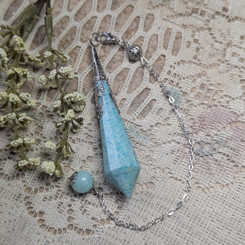 Amazonite Pendulum~PENDLAMA2